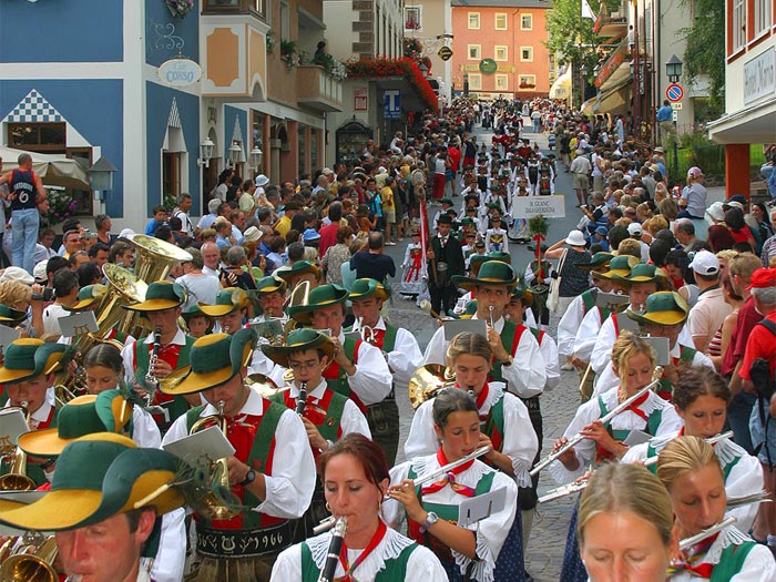 Music band in Ortisei